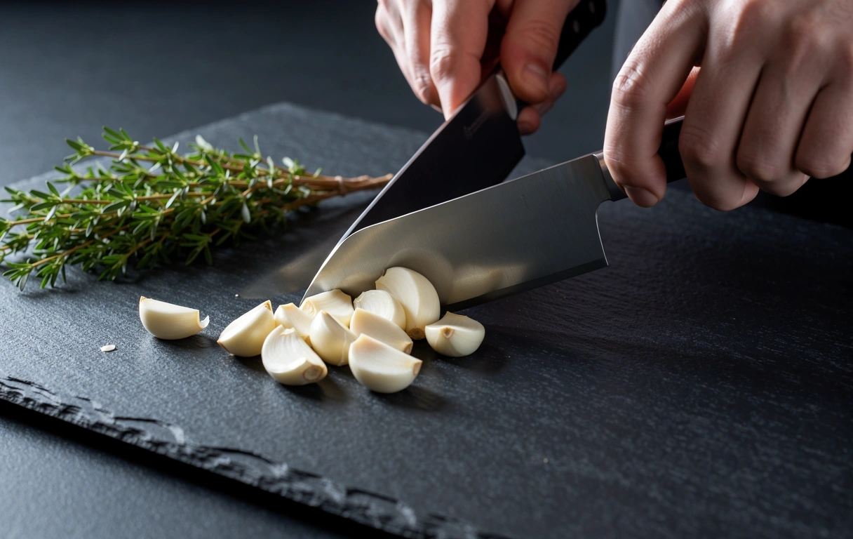 Tehnika sečenja belog luka